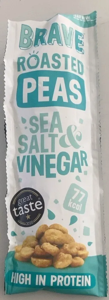 Roasted peas sea salt vinegar