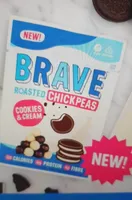 Roasted chickpeas cookies and cream flavour