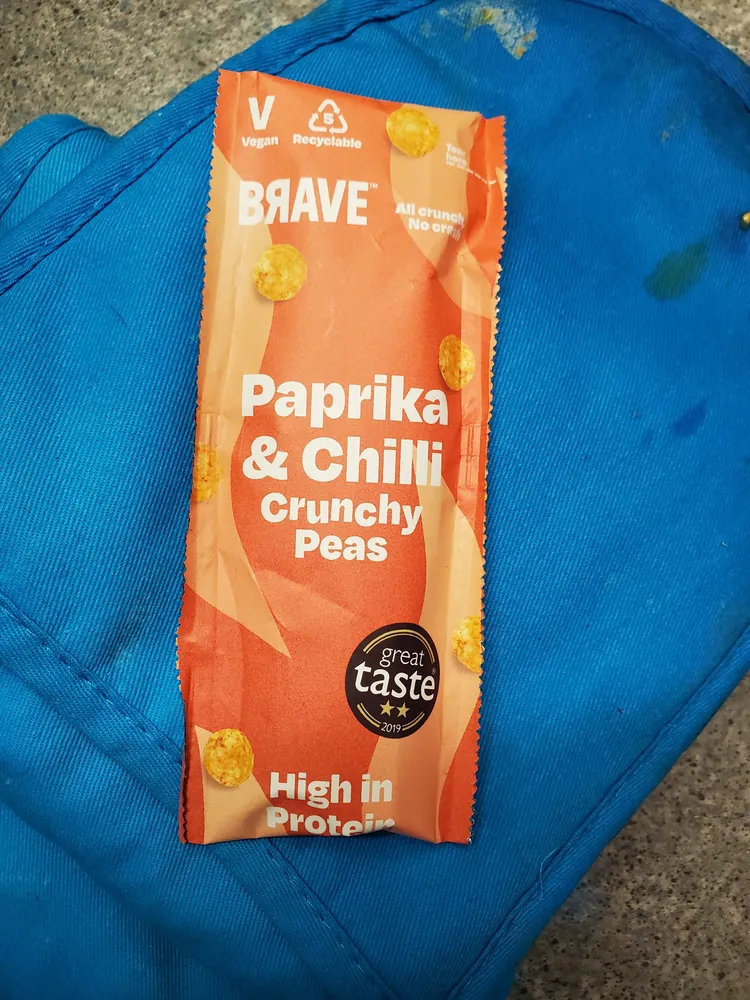 Paprika & Chili Crunchy Peas
