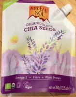 Organic black chia seeds