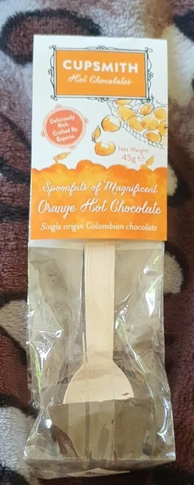 Orange hot chocolate