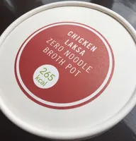 Chicken Laksa zero noodle broth