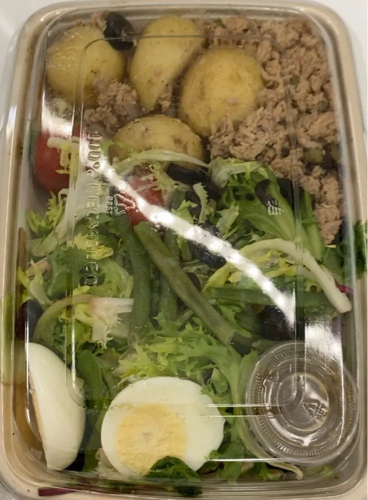 Protein tuna nicoise box