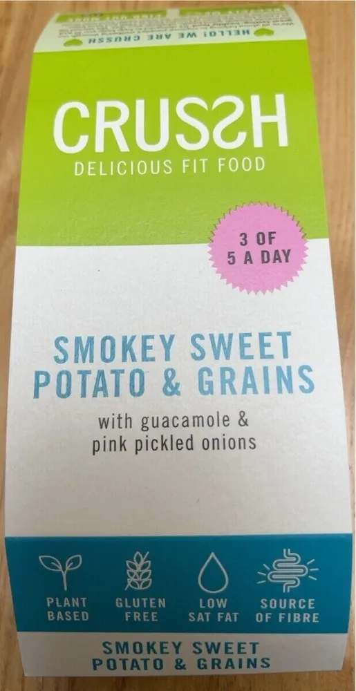 Smokey sweet potato and grains