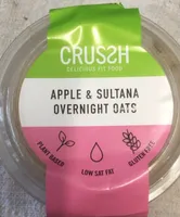 Apple & Sultana overnight oats