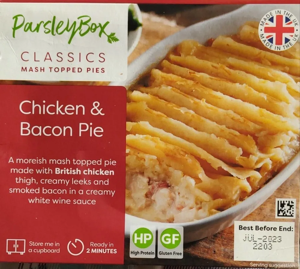 Chicken & Bacon Pie