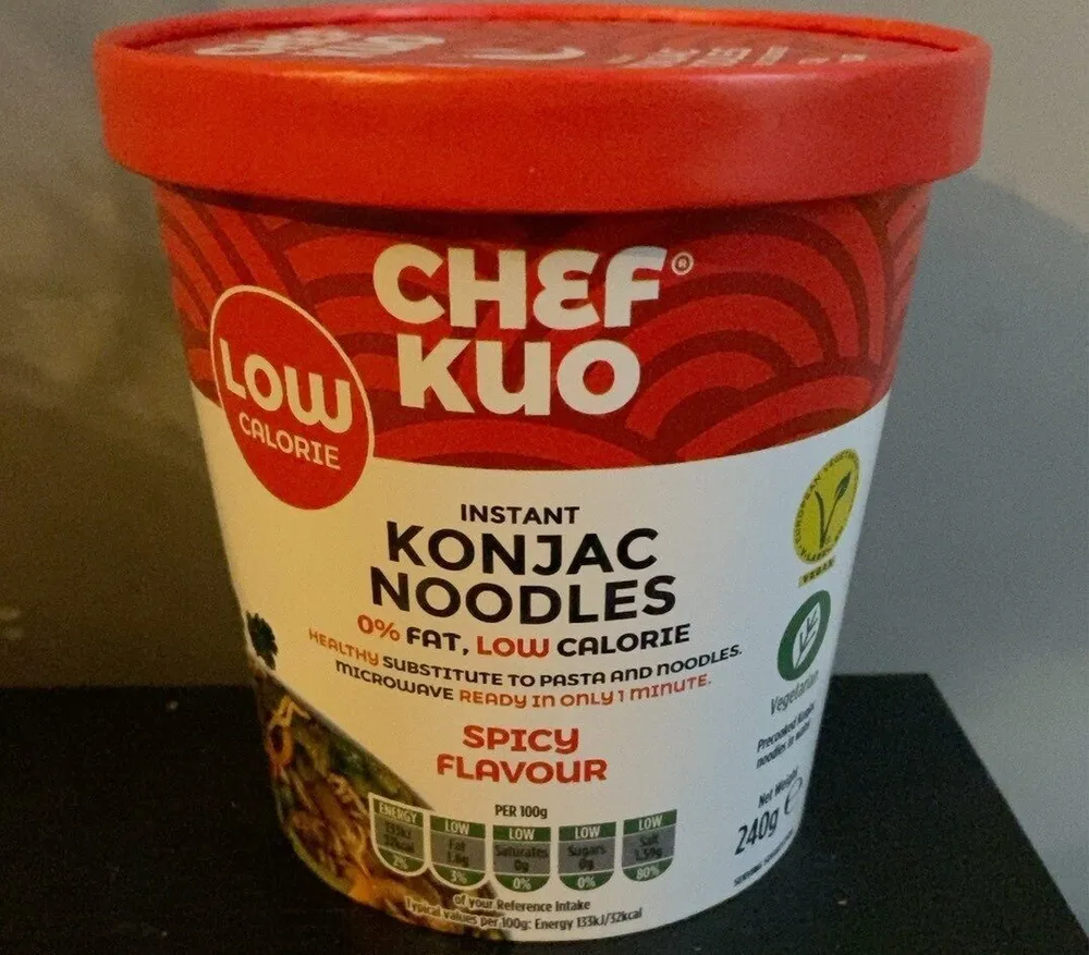 Konjac noodles spicy flavour