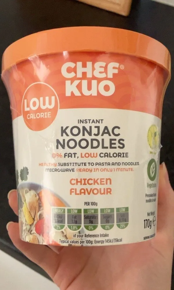 Konjac chicken noodles