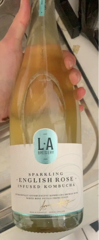 LA Brewery Sparkling English Rose Infused Kombucha