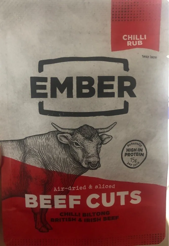 Air dried & sliced beef cuts