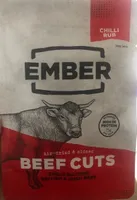 Air dried & sliced beef cuts