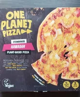 Hawaiian plant-based pizza