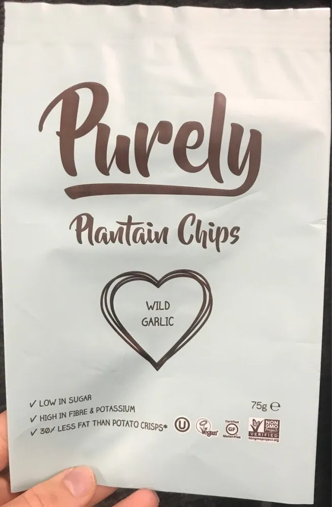 Plantain Chips Wild Garlic