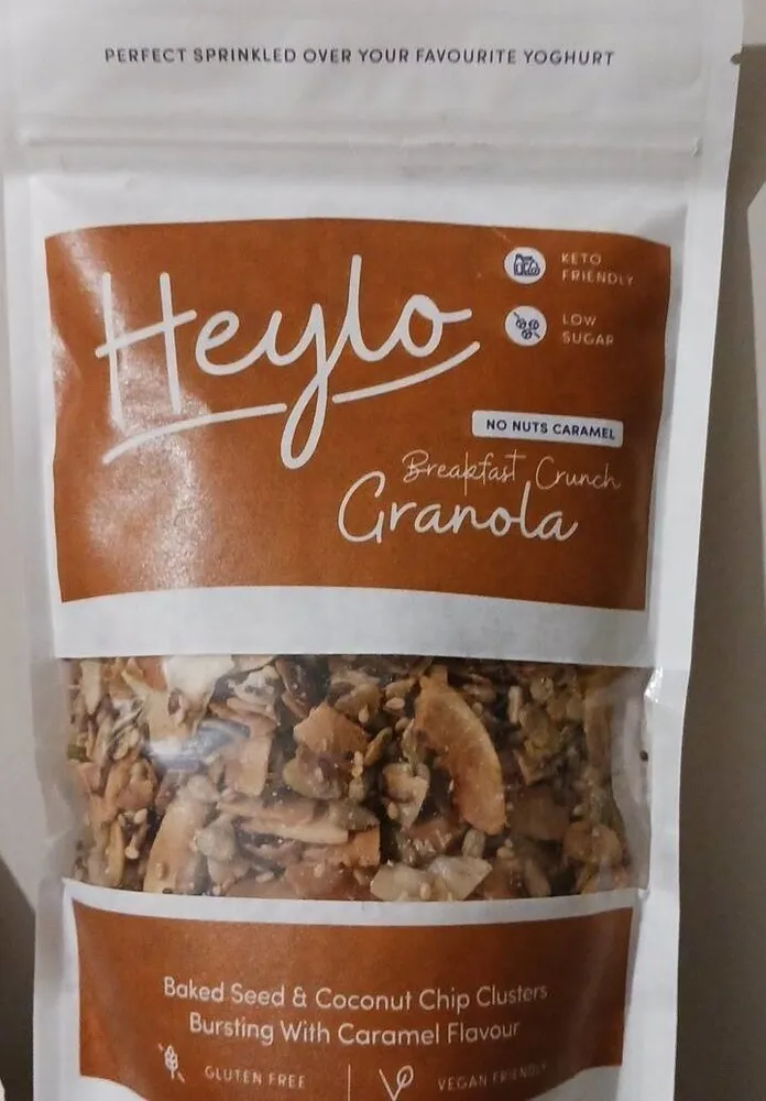 No nuts caramel granola