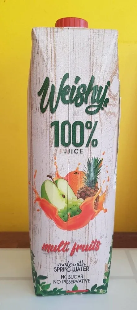 100% juice multi fruits
