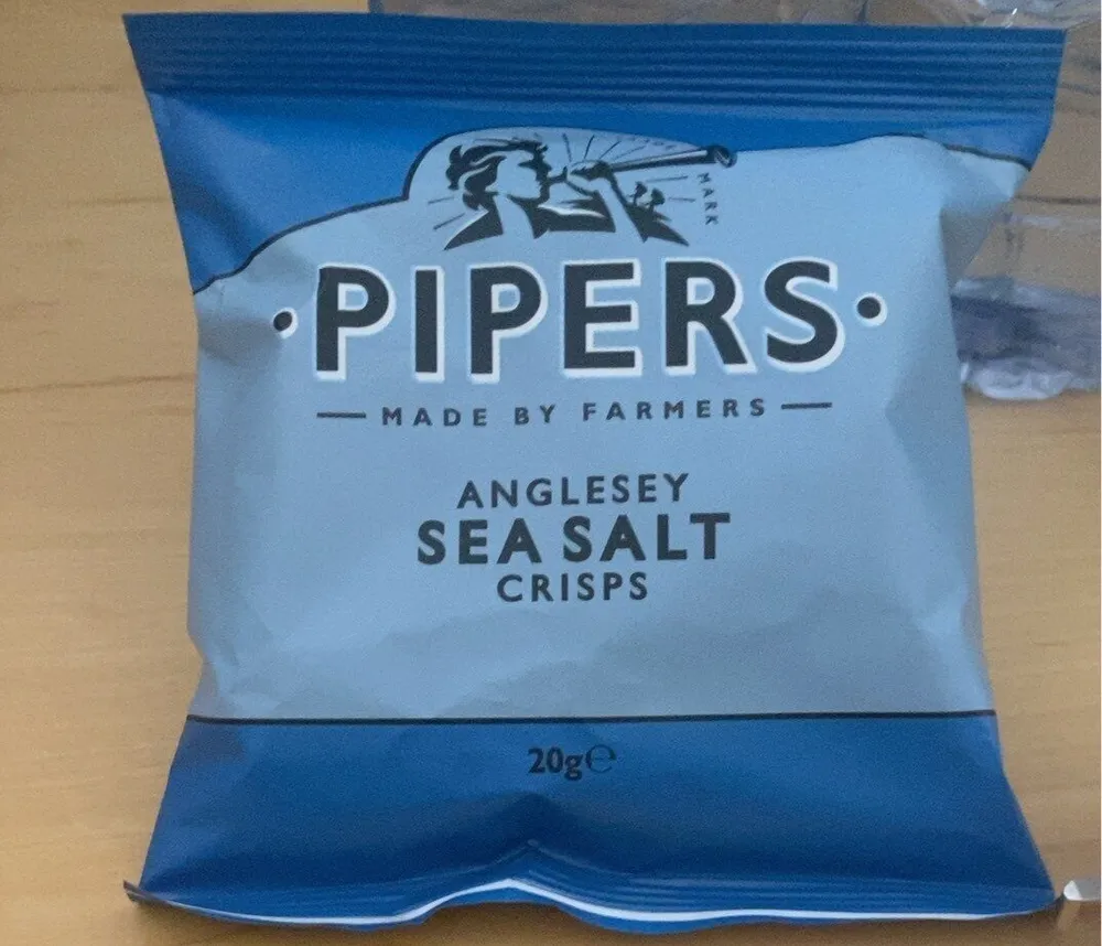Anglesey sea salt crisps