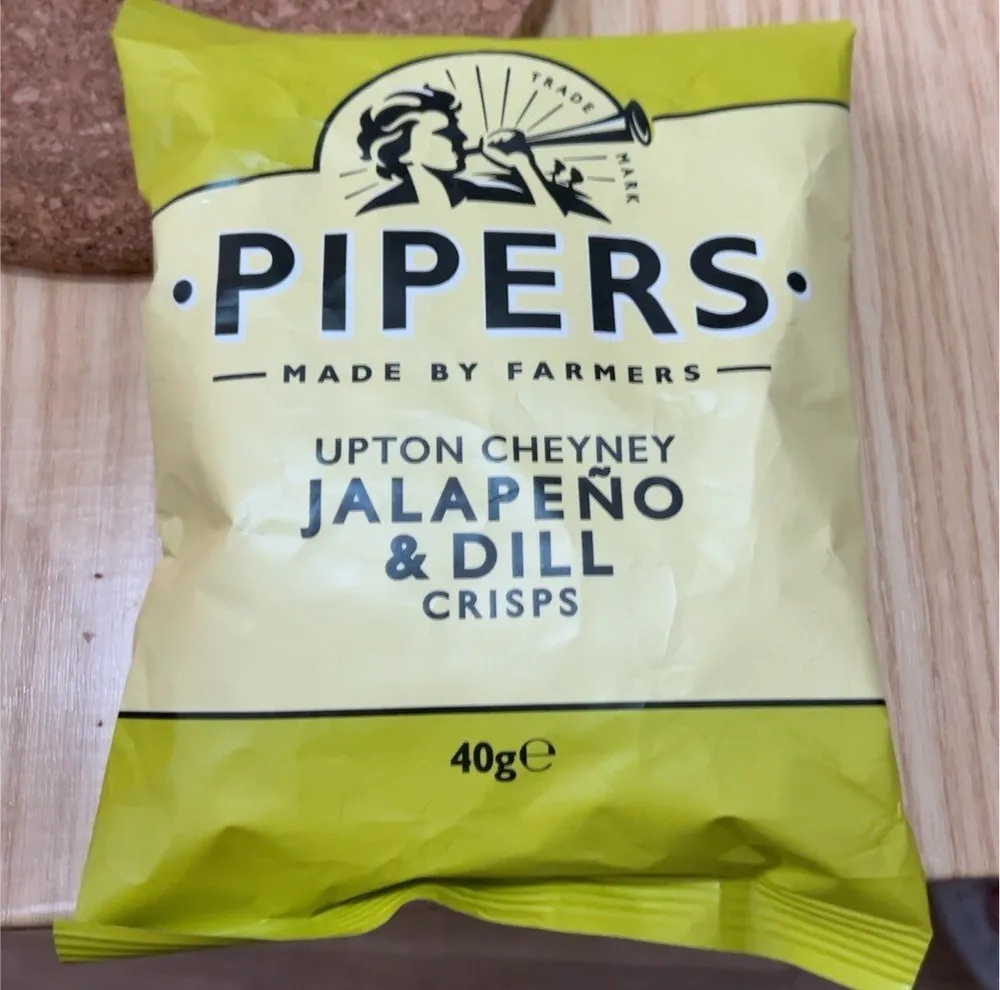 Upton cheyney jalapeño & dill crisps
