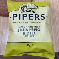 Upton cheyney jalapeño & dill crisps