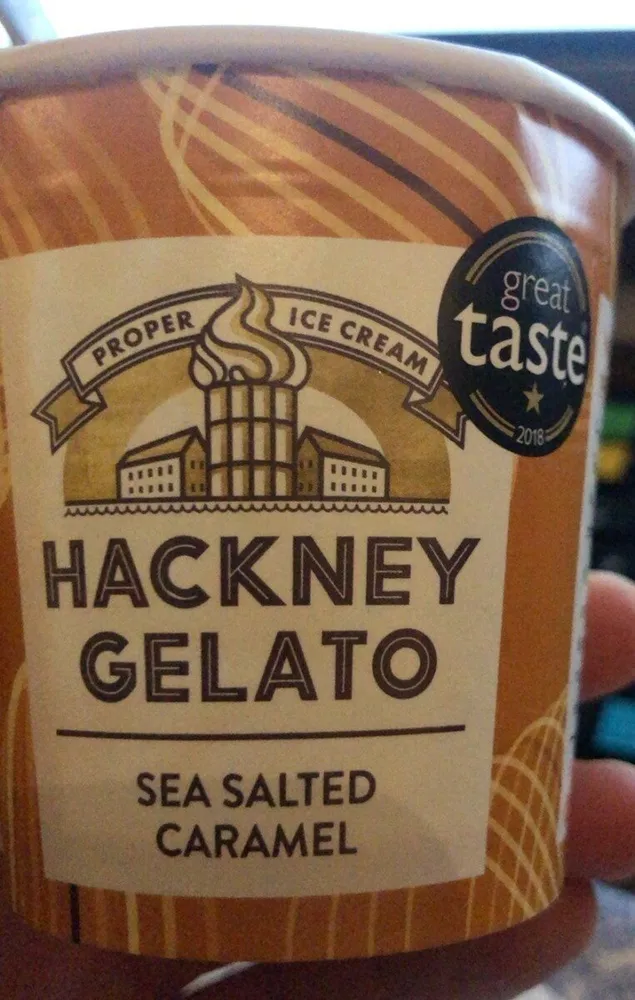 Sea salted caramel ice cream