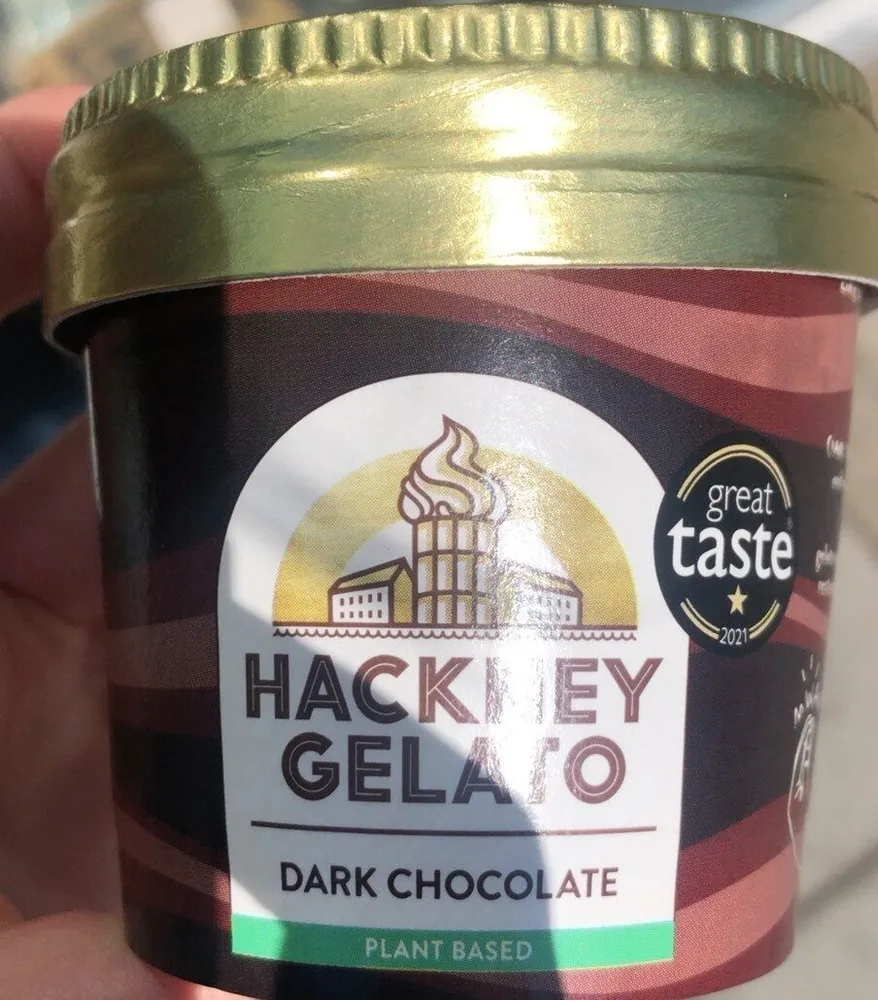 Dark chocolate sorbetto