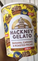 Hackney Gelato banana caramel and roasted pecan