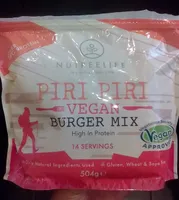 Piri Puri Vegan Burger Mix