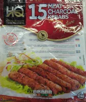 15 meat charcoal kebabs
