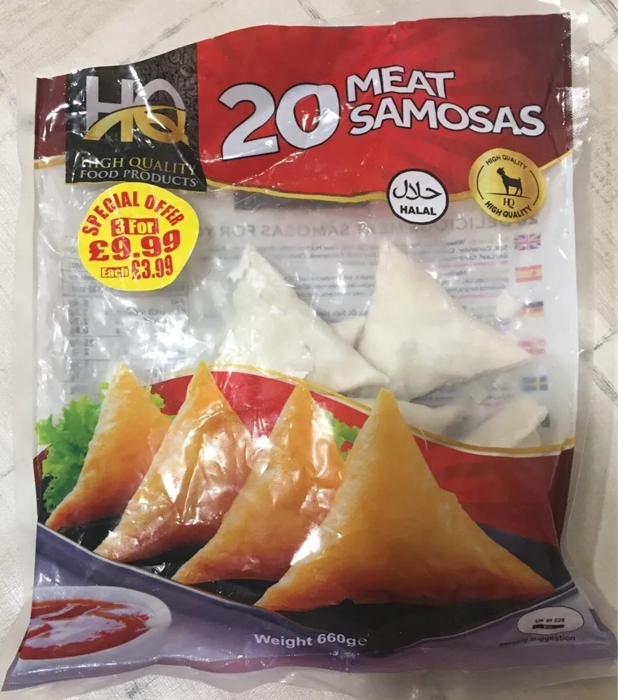 20 MEAT SAMOSAS