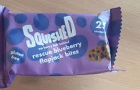 Rescue blueberry flapjack bites