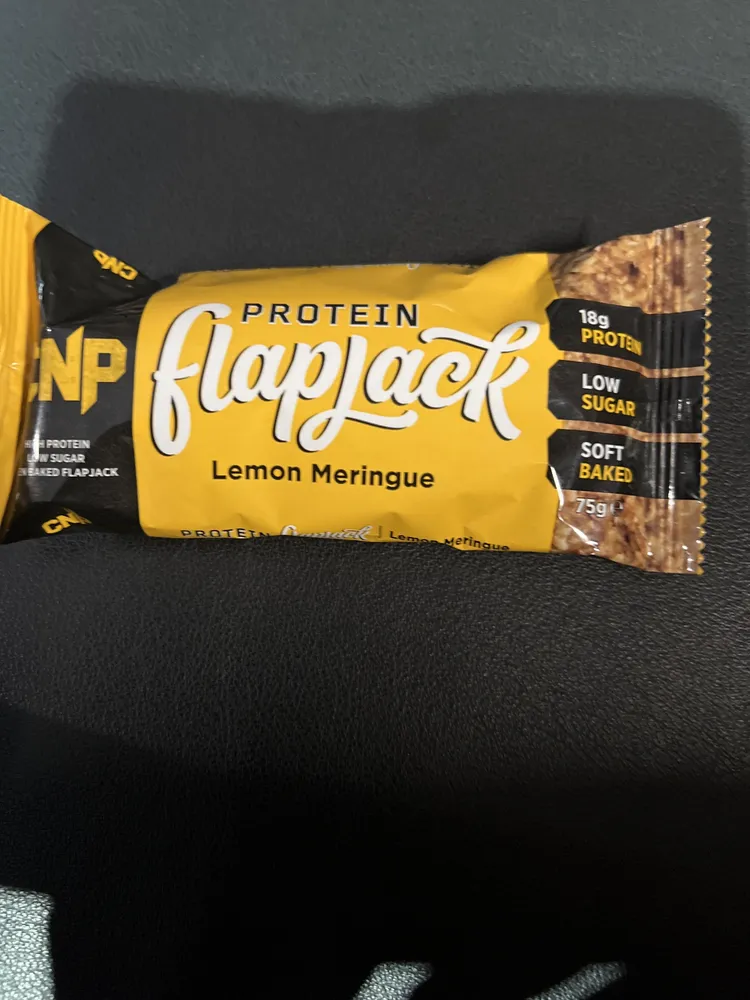 Protein Flapjack Lemon Meringue