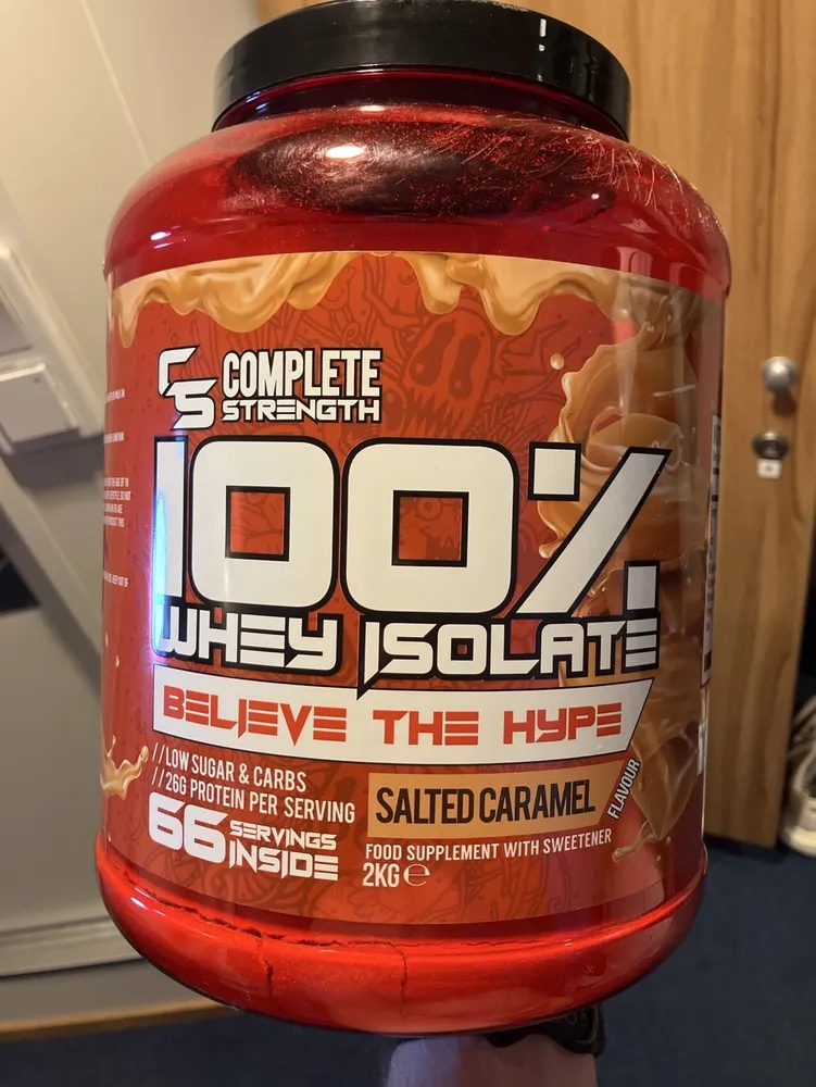 Whey Isolate Salted Caramel