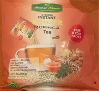 Strong Instant Ginger Moringa Tea with honey
