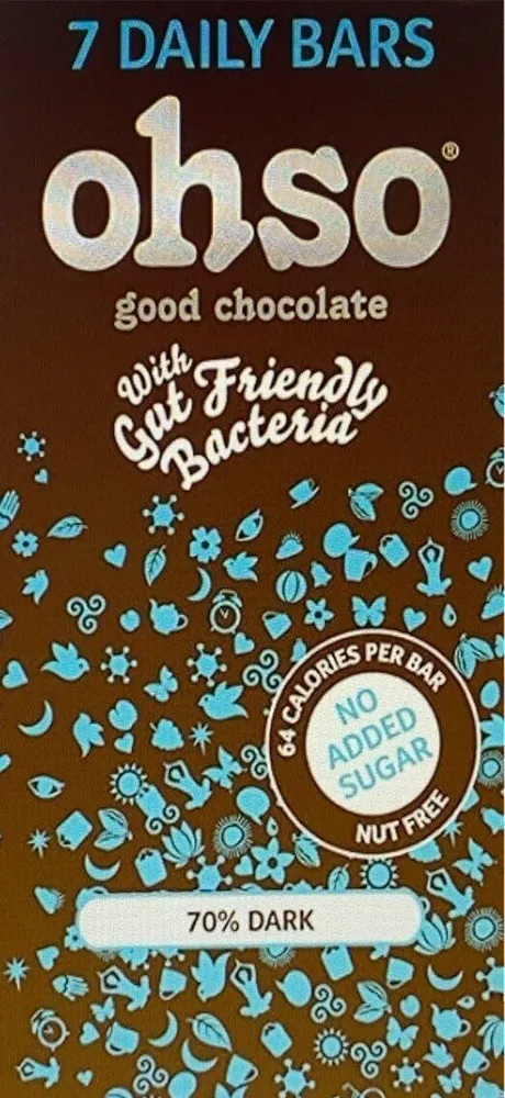 ohso - Dark Chocolate 70%