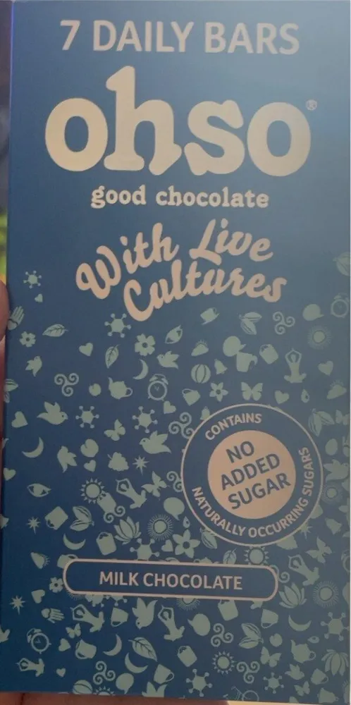 Ohso Milk Chocolate