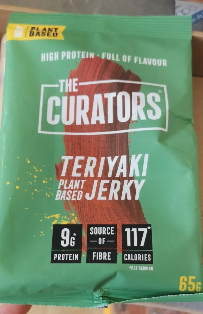 Teriyaki plant based jerky