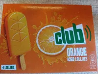 Orange Ice Lollies