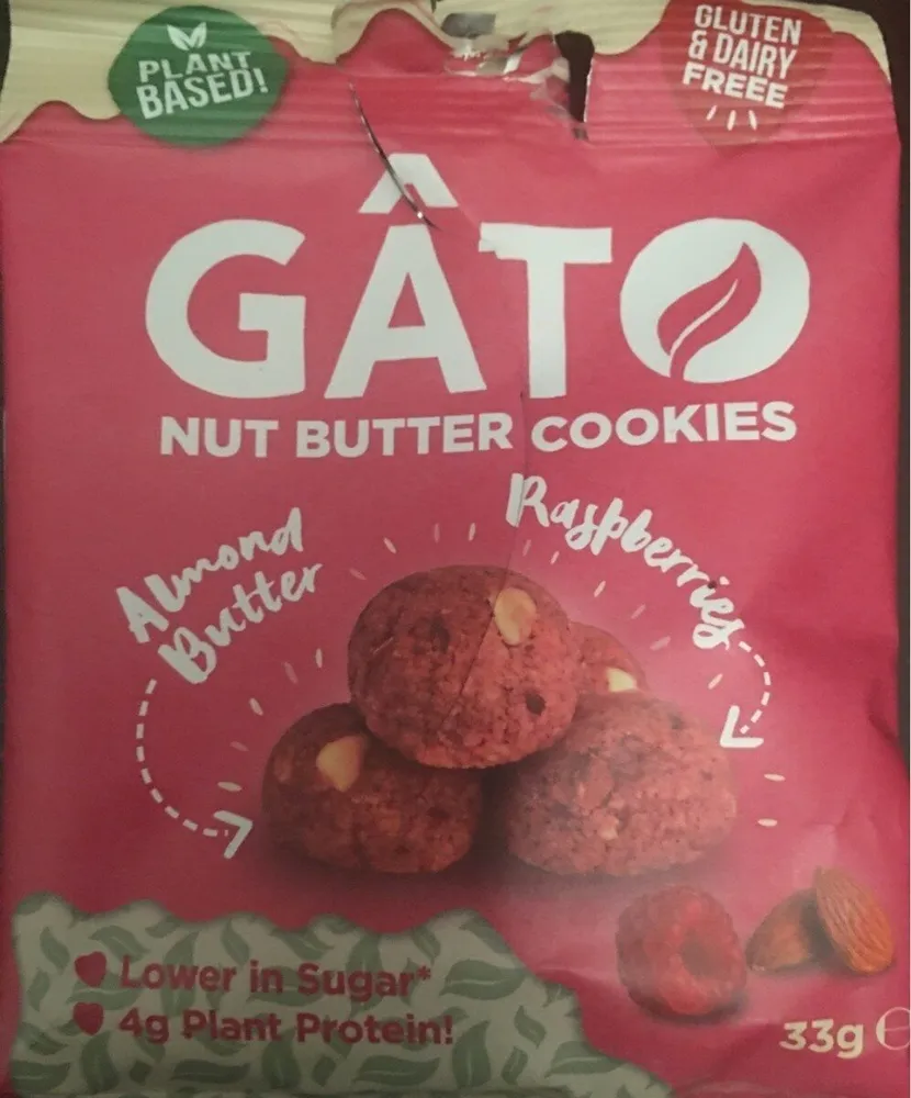 GATO NUT BUTTER COOKIES