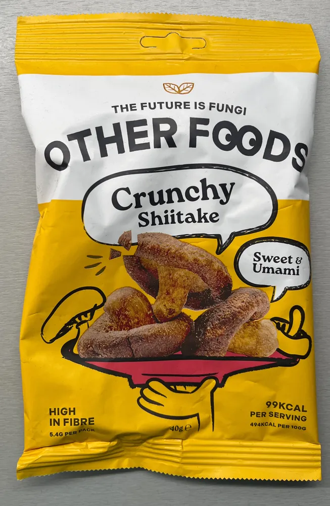 Crunchy shiitake mushroom