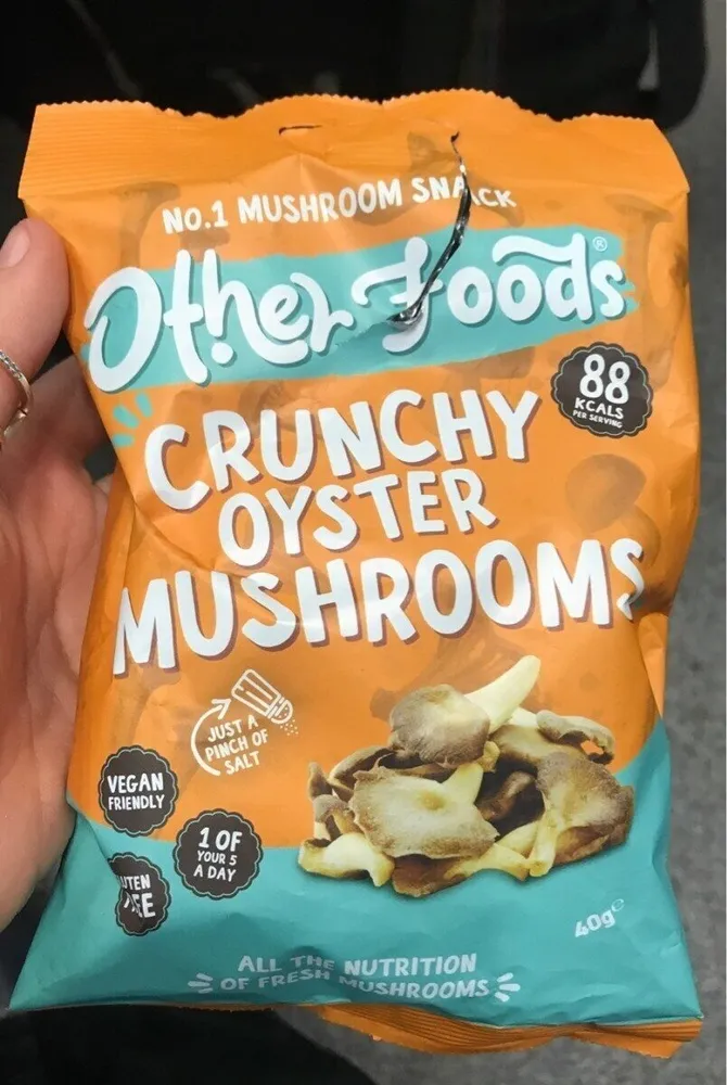 Crunchy ouster mushrooms
