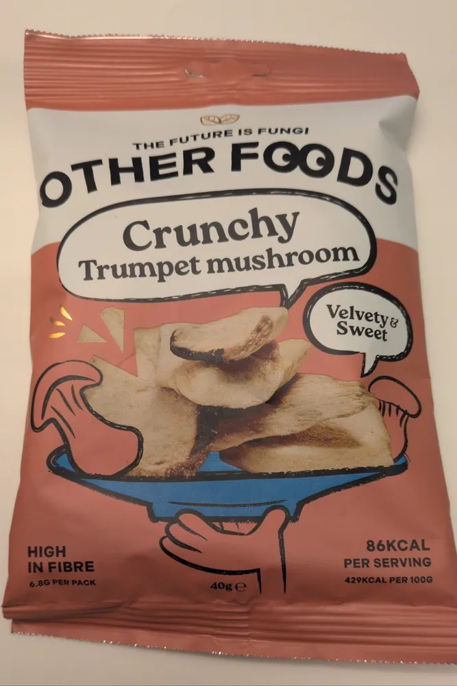 Crunchy Trumpet mushrooms