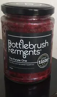 The purple one, live, raw, lacto- fermented sauerkraut