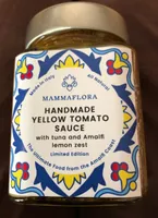 Handmade yellow tomato sauce