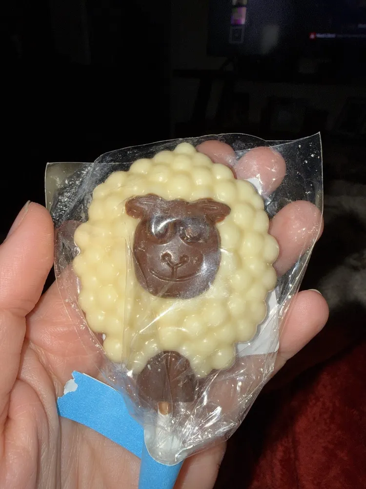 Milk & White Chocolate Easter Lollipop