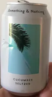 Boisson cucumber Seltzer