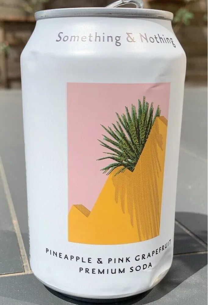 Pineapple And Pink Grapefruit Soda