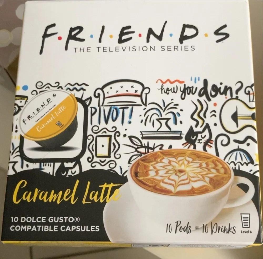 Caramel latte dosette