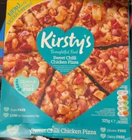 Sweet chilli chicken pizza
