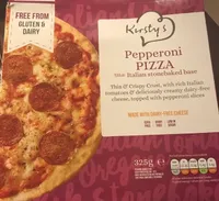 Gluten dairy free pepperoni pizza