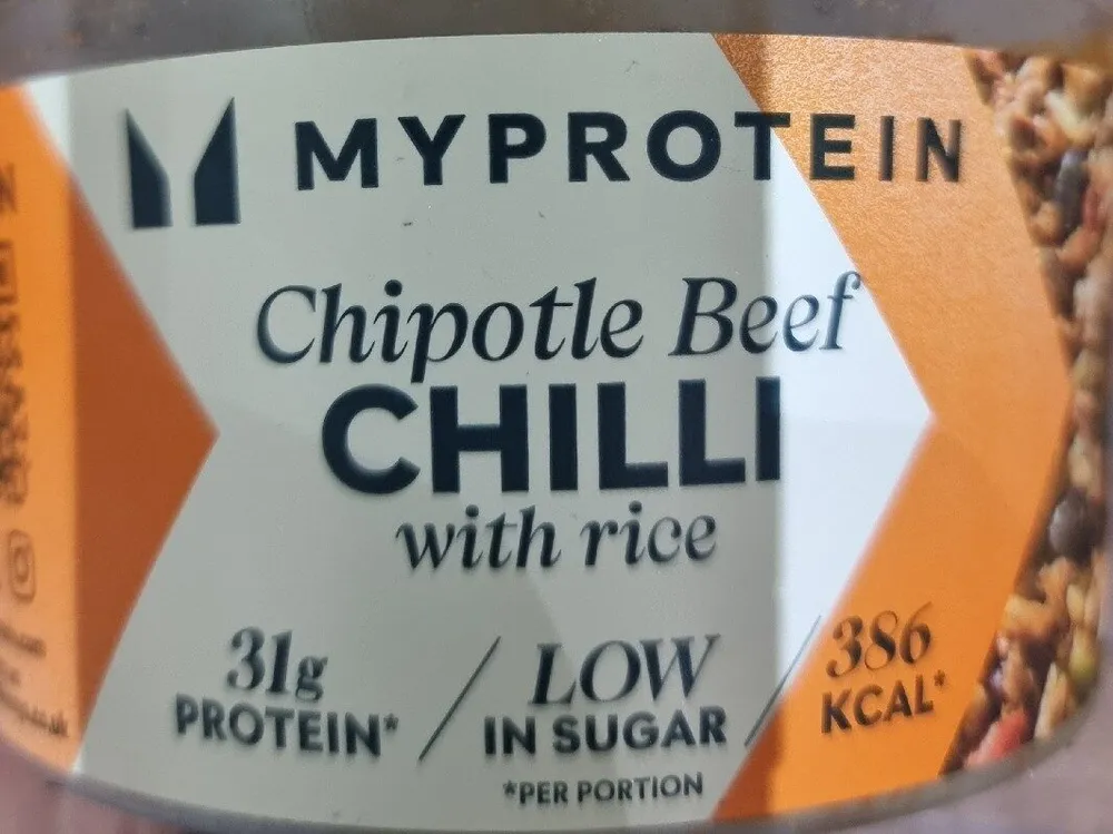 CHIPOTLE BEEF CHILLI & Rice