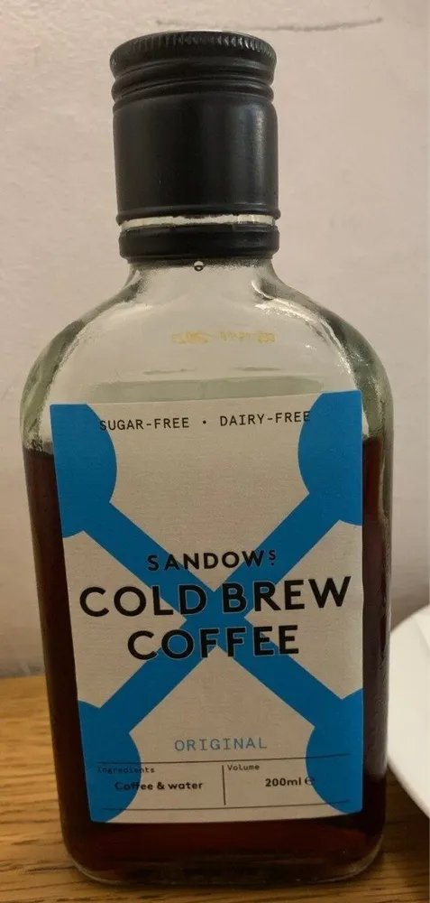 Sandow's Cold Brew Coffee
